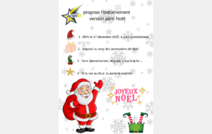 Entraînement de Noël (éveils/poussins)