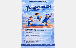 1er Quadrathlon Estival- Us Bazas